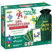 Wader Jeu sensoriel Tangram Pop Art Secret Pocket 42522