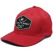 Surf Monkey Casquette de sport rouge
