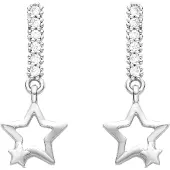 Luxenter Boucles d'oreilles 'Yasio' argent