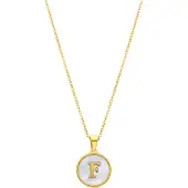 Luxenter Chaîne 'Alphabet' blanc