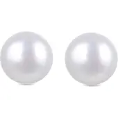 Luxenter Boucles d'oreilles 'Básico' blanc perle