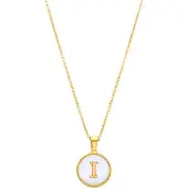 Luxenter Chaîne 'Alphabet' blanc