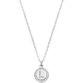 Luxenter Chaîne 'Alphabet' blanc