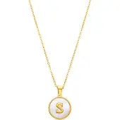 Luxenter Chaîne 'Alphabet' blanc