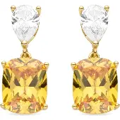 Luxenter Boucles d'oreilles 'Himal' jaune