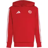 Adidas Fc Bayern Munich Hoodie Rouge 11-12 Years Enfants