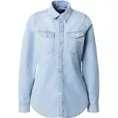 G-Star Chemise Slim Western - Bleu clair - Femmes