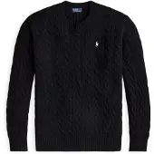 Ralph Lauren Pull-over noir / blanc