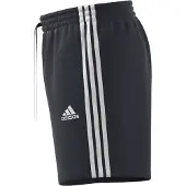 Adidas short pour hommes avec poches et design à trois bandes, taille:M, couleur:Gris