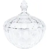 Clayre & Eef Pot en verre Ø 16x19 cm Verre transparent