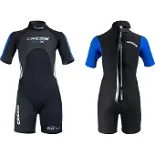 Cressi Medxbaby 2.5 Mm Short Sleeve Shorty Noir 10-11 Years Enfants
