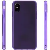 Zizo TPU Cover pour iPhone X (violet)