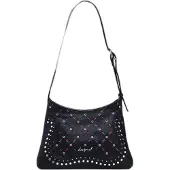 Desigual sac à épaule pour femme en polyuréthane noir