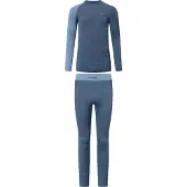 Viking Mounti Long Sleeve Base Layer Set Bleu S Homme
