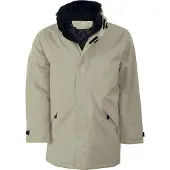 Kariban Parka de travail Doublure Matelassée Gris L