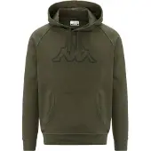 Kappa Zaiver Sweatshirt Vert M Homme