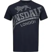 Lonsdale Watton Short Sleeve T-shirt Bleu M Homme
