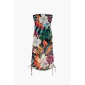 Desigual Robe mélange de couleurs / noir