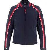 Helstons Veste textile Phoenix Mesh pour moto, bleu/rouge/blanc, 2XL