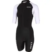 Zone3 Lava Long Distance Aero Short Sleeve Trisuit Noir S Femme