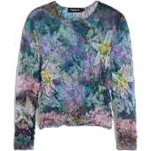 Desigual Chemisier bleu / mélange de couleurs