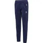 Hummel Pantalon de sport 'Move Grid' bleu foncé / blanc