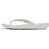Original Brands FITFLOP FitFlop Iqushion Tongs ergonomiques Multi-Crystal BLANC 37