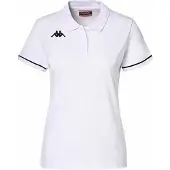 Kappa Barla Short Sleeve Polo Blanc L Homme
