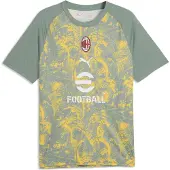 Puma Ac Milan 25/26 Pre Match Short Sleeve T-shirt Vert XL Homme