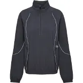 Hummel Pulse Woven Half Zip Sweatshirt Gris XS Femme