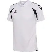 Hummel Core 2.0 Short Sleeve Polo Blanc XL Homme