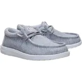 HEY DUDE Mocassin à lacets Wally Stretch Jersey