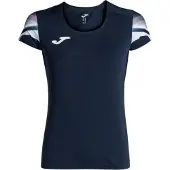 Joma Elite Xi Short Sleeve T-shirt Bleu L Femme