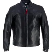 Helstons Indianapolis Hommes Veste En Cuir Noir L