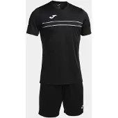 Joma Victory Short Sleeve Set Noir 12-14 Years Enfants