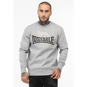 Lonsdale Lawins Sweatshirt Gris L Homme