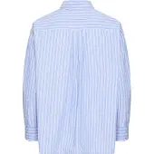 Fransa Chemisier 'FRRICKY' bleu clair / noir / blanc