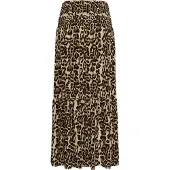 Kaffe Jupe 'KAMaxi' beige clair / cappuccino / noir