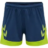 Hummel Pantalon de sport 'Lead' bleu foncé / citron vert