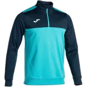 Joma Winner Half Zip Sweatshirt Bleu M Homme