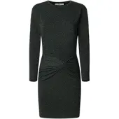Pepe Jeans pour femme. PL9537725 Robe grise Brais (L), Casuel, Coton, Manche longue