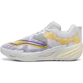 Puma Chaussures de basket All-Pro NITRO 2 "White Pelé Yellow" pour Unisex