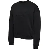 Hummel Boxy Crew Logo Sweatshirt Noir XL