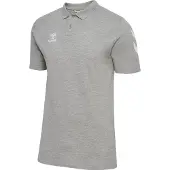 Hummel Polo à manches courtes Go 2.0 Chevron, gris, taille L, homme