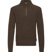 Casual Friday Pull-over 'CFKARL' brun foncé