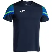Joma Elite Xi Short Sleeve T-shirt Bleu XL Homme