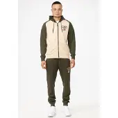 Lonsdale Survêtement 'STRETTON' crème / olive