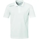 Uhlsport Essential Short Sleeve Polo Blanc 12-13 Years Garçon