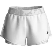 Kappa Igbax Pro Shorts Blanc L Femme