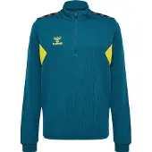 Hummel Authentic Half Zip Sweatshirt Bleu 164 cm Enfants